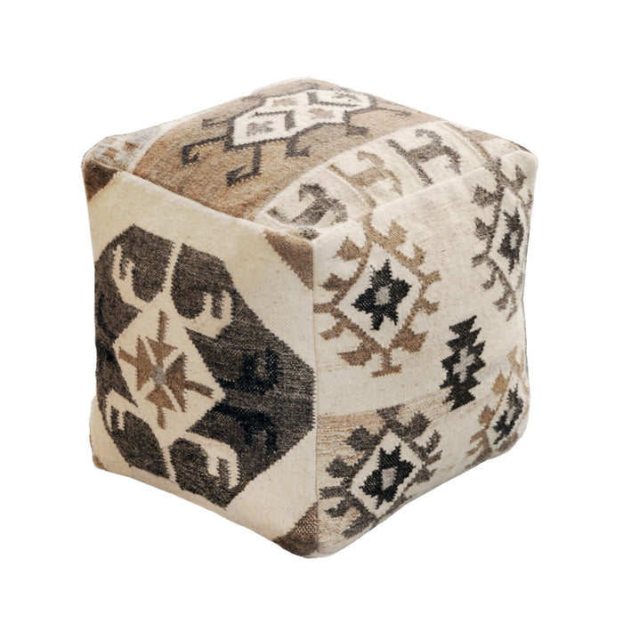 KARBEN  POUF - WOOL