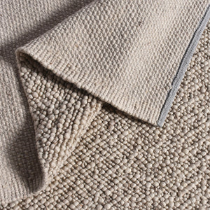 Area Rug, Bedroom Rug, Living Room Rug, Living Area Rug, Indian Rug, Office Carpet, Office Rug, Shop Rug Online, Wool, Beige, Pitloom, All Loop, Plain Solid