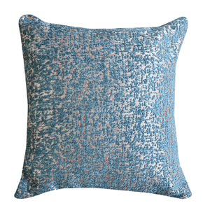 Kozani Pillow, Acrylic, Polyester, Emerald, Jaquard Durry, Flat Weave