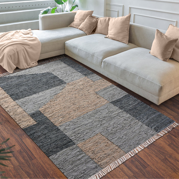 KRATIE RUG - LEATHER