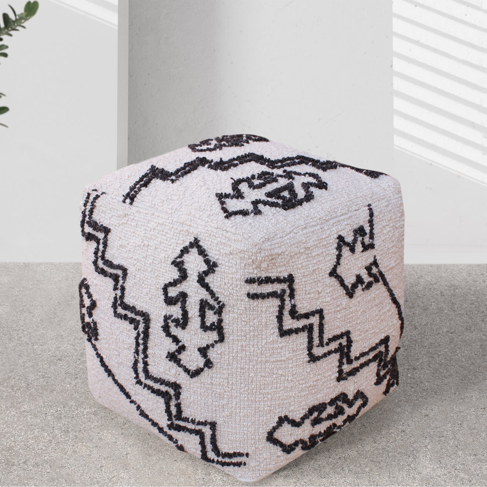 The Rug Republic Kromid Pouf
