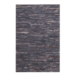 Area Rug, Bedroom Rug, Living Room Rug, Living Area Rug, Indian Rug, Office Carpet, Office Rug, Shop Rug Online, Natural Hide, Dark Brown, Gold, strip