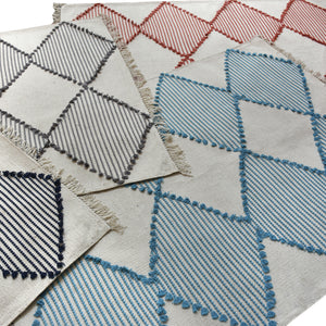 Area Rug, Bedroom Rug, Living Room Rug, Living Area Rug, Indian Rug, Office Carpet, Office Rug, Shop Rug Online, Cotton, Pitloom, Flat Weave, Geometrical