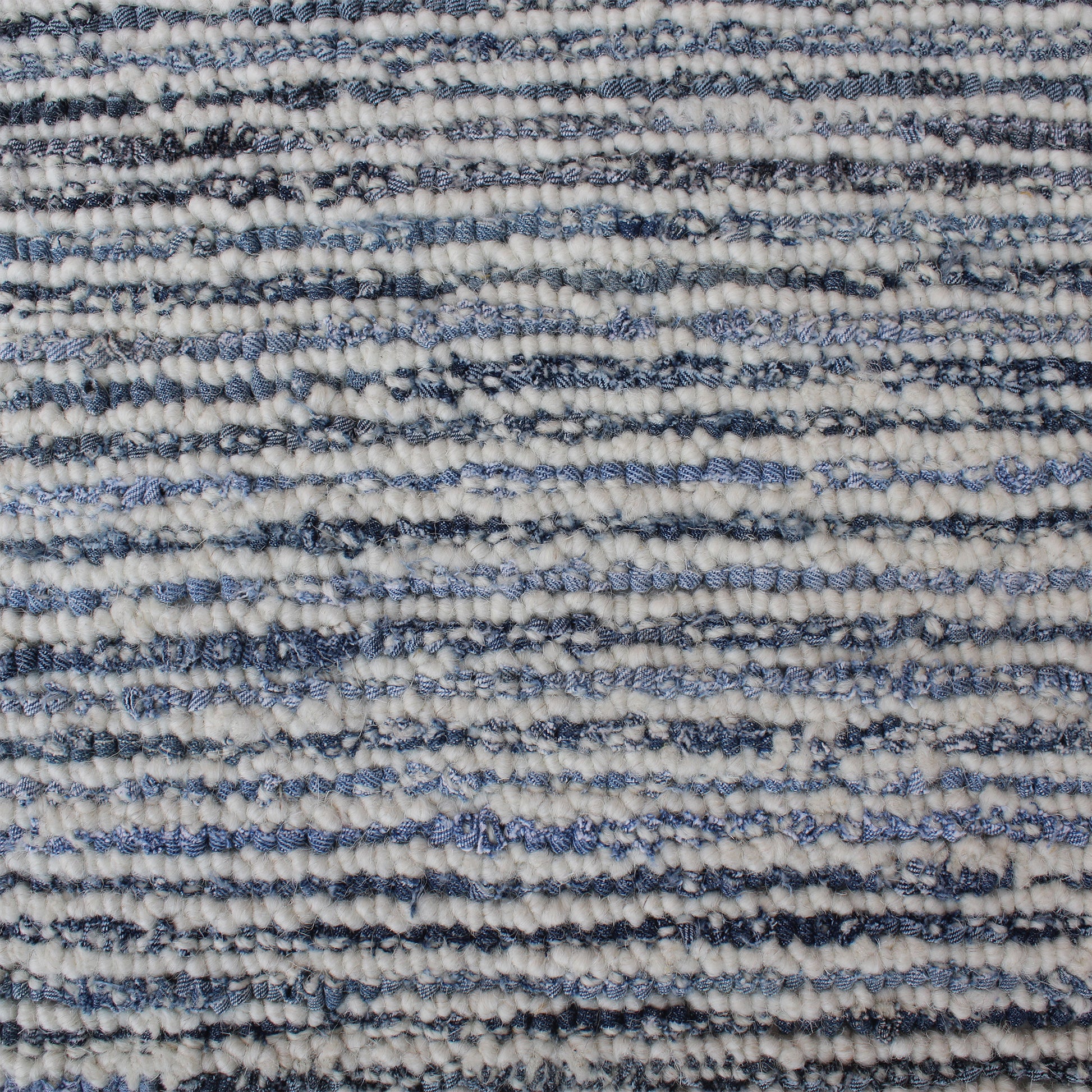 Area Rug, Bedroom Rug, Living Room Rug, Living Area Rug, Indian Rug, Office Carpet, Office Rug, Shop Rug Online, Denim, Wool, Natural White, Blue, Hand tufted, All Loop, trippy
