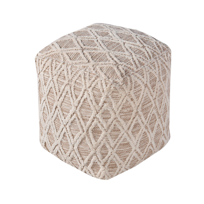 LISHUI POUF - COTTON/ JUTE