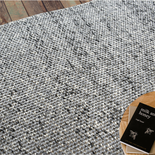 Area Rug, Bedroom Rug, Living Room Rug, Living Area Rug, Indian Rug, Office Carpet, Office Rug, Shop Rug Online, Pet, Cotton, Charcoal, Grey, Textured