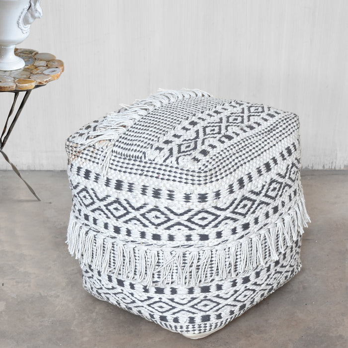 LUCAYA POUF - COTTON