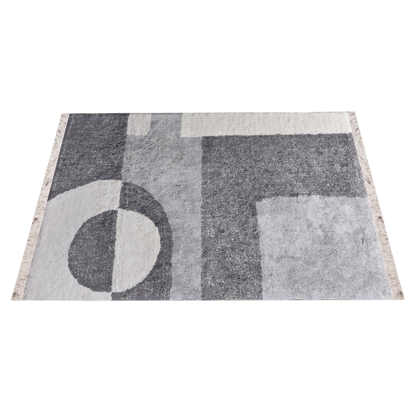 Area Rug, Bedroom Rug, Living Room Rug, Living Area Rug, Indian Rug, Office Carpet, Office Rug, Shop Rug Online, Cotton, Natural White, Grey, Bm Sn, All Cut, abstract