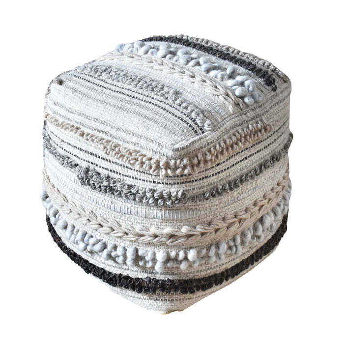 MAKHFAR POUF - WOOL