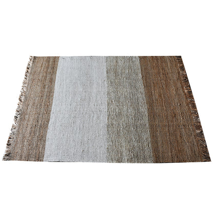 Area Rug, Bedroom Rug, Living Room Rug, Living Area Rug, Indian Rug, Office Carpet, Office Rug, Shop Rug Online, Hemp, Wool, Natural, Natural White, Jaquard Durry, Flat Weave, Intricate