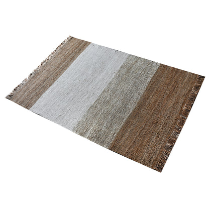 Area Rug, Bedroom Rug, Living Room Rug, Living Area Rug, Indian Rug, Office Carpet, Office Rug, Shop Rug Online, Hemp, Wool, Natural, Natural White, Jaquard Durry, Flat Weave, Intricate