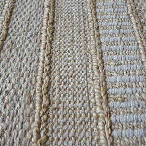 Area Rug, Bedroom Rug, Living Room Rug, Living Area Rug, Indian Rug, Office Carpet, Office Rug, Shop Rug Online, Hemp, Cotton, Natural, Pitloom, Flat Weave, Stripes