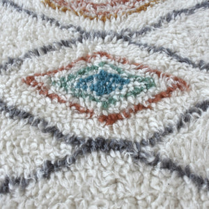 Area Rug, Bedroom Rug, Living Room Rug, Living Area Rug, Indian Rug, Office Carpet, Office Rug, Shop Rug Online, Nz Wool, Natural White, Multi, Bm Fn, All Cut, Geometrical