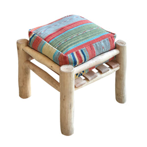 Meeru Stool, Cotton, Multi