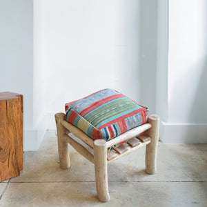 Meeru Stool, Cotton, Multi