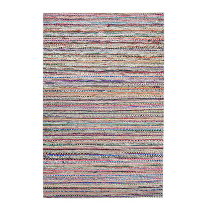 Area Rug, Bedroom Rug, Living Room Rug, Living Area Rug, Indian Rug, Office Carpet, Office Rug, Shop Rug Online, Hemp, Recycled Fabric, Natural, Multi, Hm Stitching, Flat Weave, Traditional