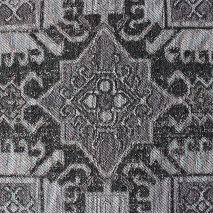 Area Rug, Bedroom Rug, Living Room Rug, Living Area Rug, Indian Rug, Office Carpet, Office Rug, Shop Rug Online, Wool Polyester Blend, Grey, Charcoal, Jaquard Durry, Flat Weave, traditional