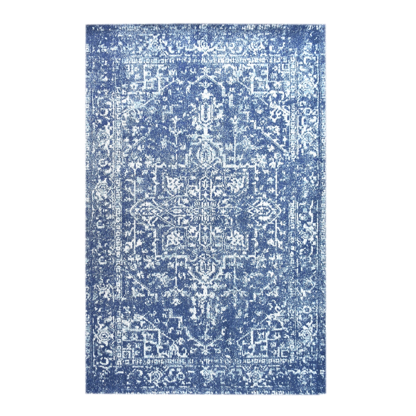 Area Rug, Bedroom Rug, Living Room Rug, Living Area Rug, Indian Rug, Office Carpet, Office Rug, Shop Rug Online, Cotton Chenille, Blue, Oriental