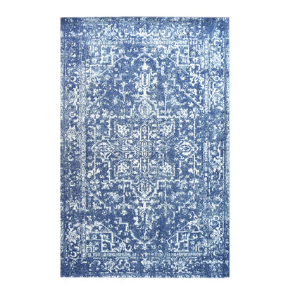 Area Rug, Bedroom Rug, Living Room Rug, Living Area Rug, Indian Rug, Office Carpet, Office Rug, Shop Rug Online, Cotton Chenille, Blue, Oriental