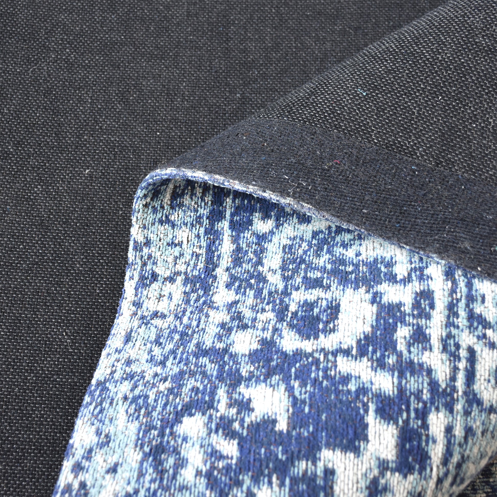 Area Rug, Bedroom Rug, Living Room Rug, Living Area Rug, Indian Rug, Office Carpet, Office Rug, Shop Rug Online, Cotton Chenille, Blue, Oriental