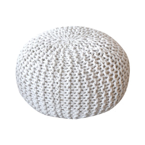 MORO ROUND POUF - COTTON