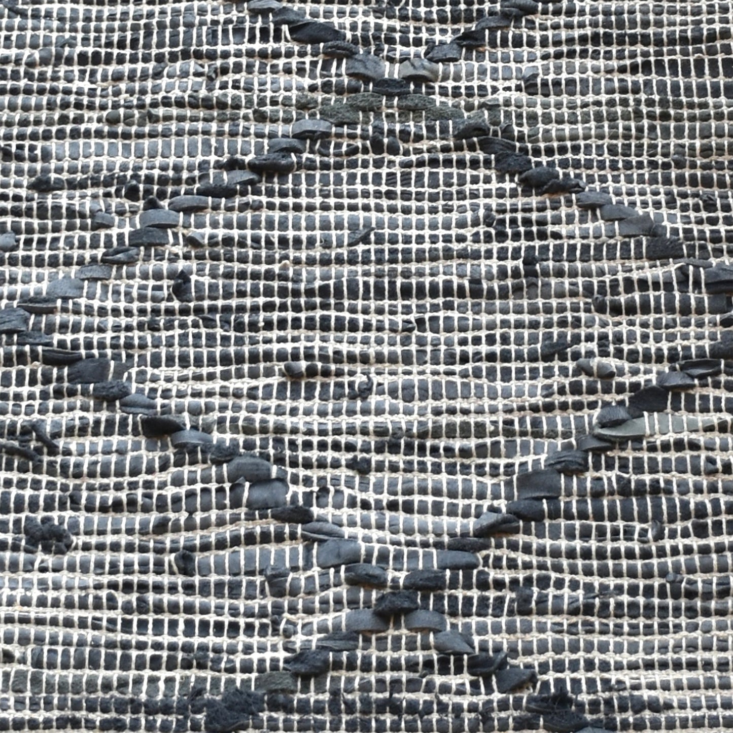 Area Rug, Bedroom Rug, Living Room Rug, Living Area Rug, Indian Rug, Office Carpet, Office Rug, Shop Rug Online, Leather, Grey, Pitloom, Flat Weave, Geometrical
