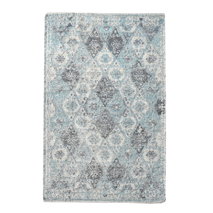 NIDAL RUG - RECYCLED COTTON/ PRINTED
