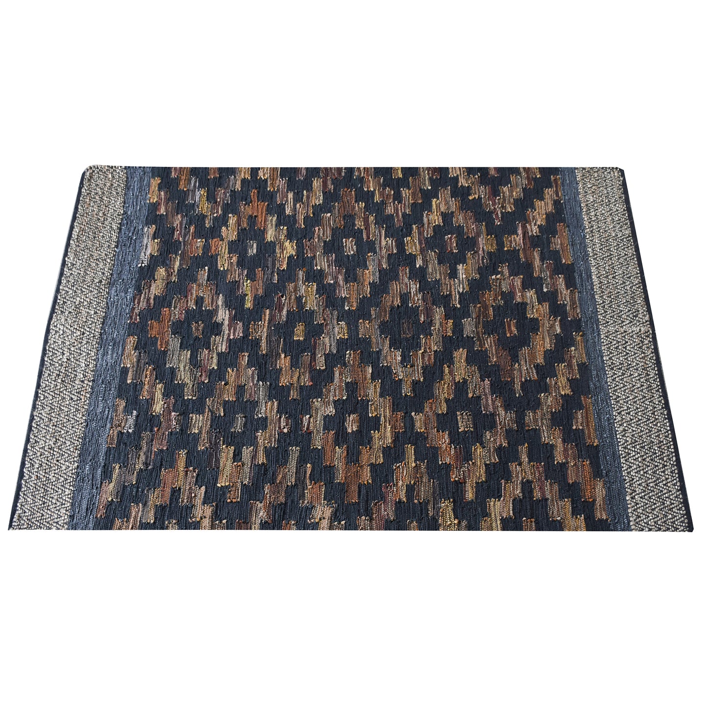 Area Rug, Bedroom Rug, Living Room Rug, Living Area Rug, Indian Rug, Office Carpet, Office Rug, Shop Rug Online, Leather, Hemp, Multi, Pitloom, Flat Weave, Modern