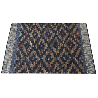 Area Rug, Bedroom Rug, Living Room Rug, Living Area Rug, Indian Rug, Office Carpet, Office Rug, Shop Rug Online, Leather, Hemp, Multi, Pitloom, Flat Weave, Modern