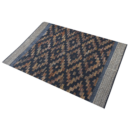 Area Rug, Bedroom Rug, Living Room Rug, Living Area Rug, Indian Rug, Office Carpet, Office Rug, Shop Rug Online, Leather, Hemp, Multi, Pitloom, Flat Weave, Modern
