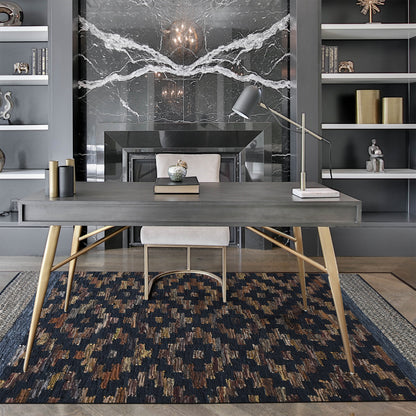 Area Rug, Bedroom Rug, Living Room Rug, Living Area Rug, Indian Rug, Office Carpet, Office Rug, Shop Rug Online, Leather, Hemp, Multi, Pitloom, Flat Weave, Modern