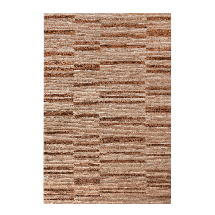 OCTEVE RUG - JUTE/ LEATHER