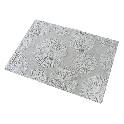 Area Rug, Bedroom Rug, Living Room Rug, Living Area Rug, Indian Rug, Office Carpet, Office Rug, Shop Rug Online, Wool, Natural White, Hand woven, All Loop, Floral