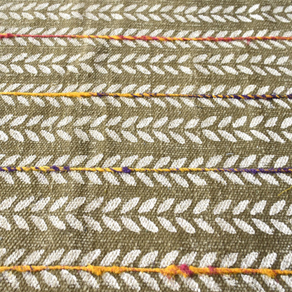 Area Rug, Bedroom Rug, Living Room Rug, Living Area Rug, Indian Rug, Office Carpet, Office Rug, Shop Rug Online, Cotton, Printed, Polyester, Olive, Pitloom, Flat Weave, Printed