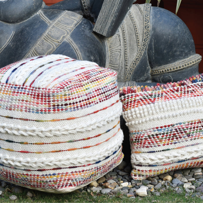 PATRA POUF - WOOL