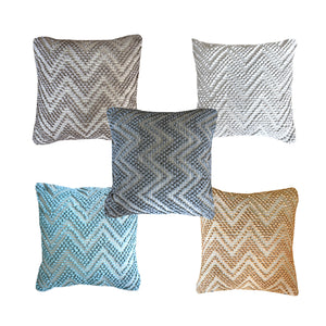 Pedro Pillow, Cotton Rag,  Pitloom, All Loop