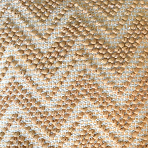 Pedro Pillow, Cotton Rag, Peach, Pitloom, All Loop