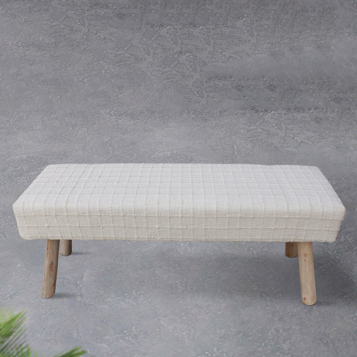 PERRET BENCH - POLYESTER/ COTTON