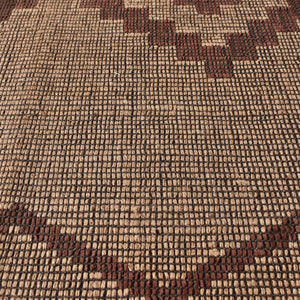 Area Rug, Bedroom Rug, Living Room Rug, Living Area Rug, Indian Rug, Office Carpet, Office Rug, Shop Rug Online, Jute, Leather, Natural, Brown, Punja, Flat Weave, geometric