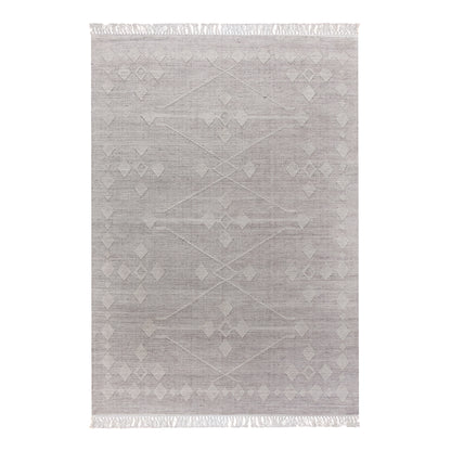Area Rug, Bedroom Rug, Living Room Rug, Living Area Rug, Indian Rug, Office Carpet, Office Rug, Shop Rug Online, Pet, Taupe, Natural White, Pitloom, Flat Weave, geometric