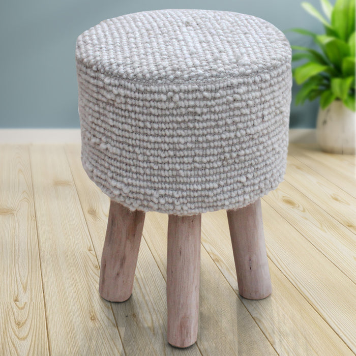 PLOCKTON STOOL - WOOL