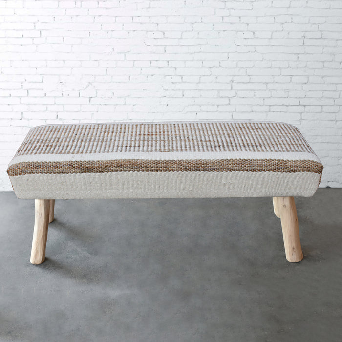 POTSDAM BENCH - JUTE/ WOOL