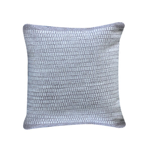 Pumori Pillow, Pet, Natural White, Grey, Pitloom, Flat Weave