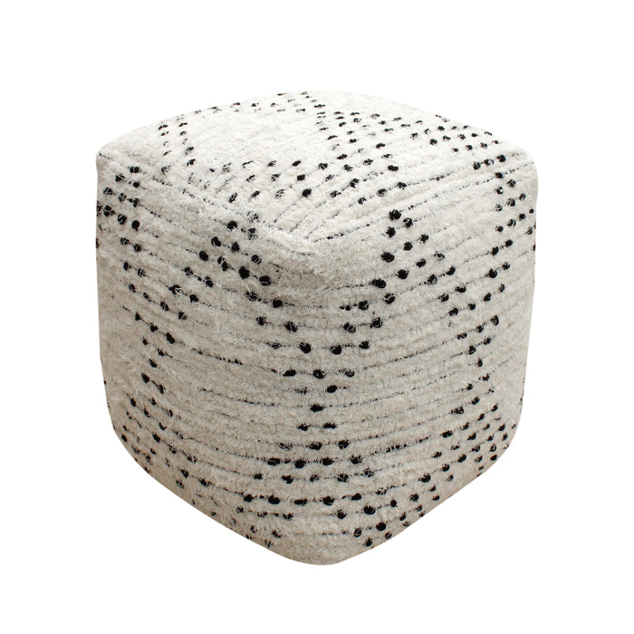 QALA POUF - COTTON SALVAGE