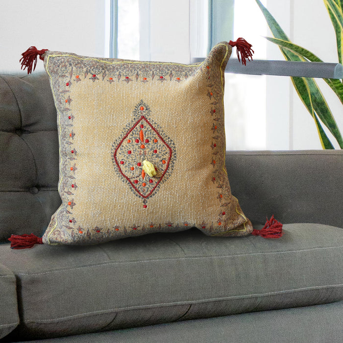 QUAIL PILLOW - COTTON/ PRINTED