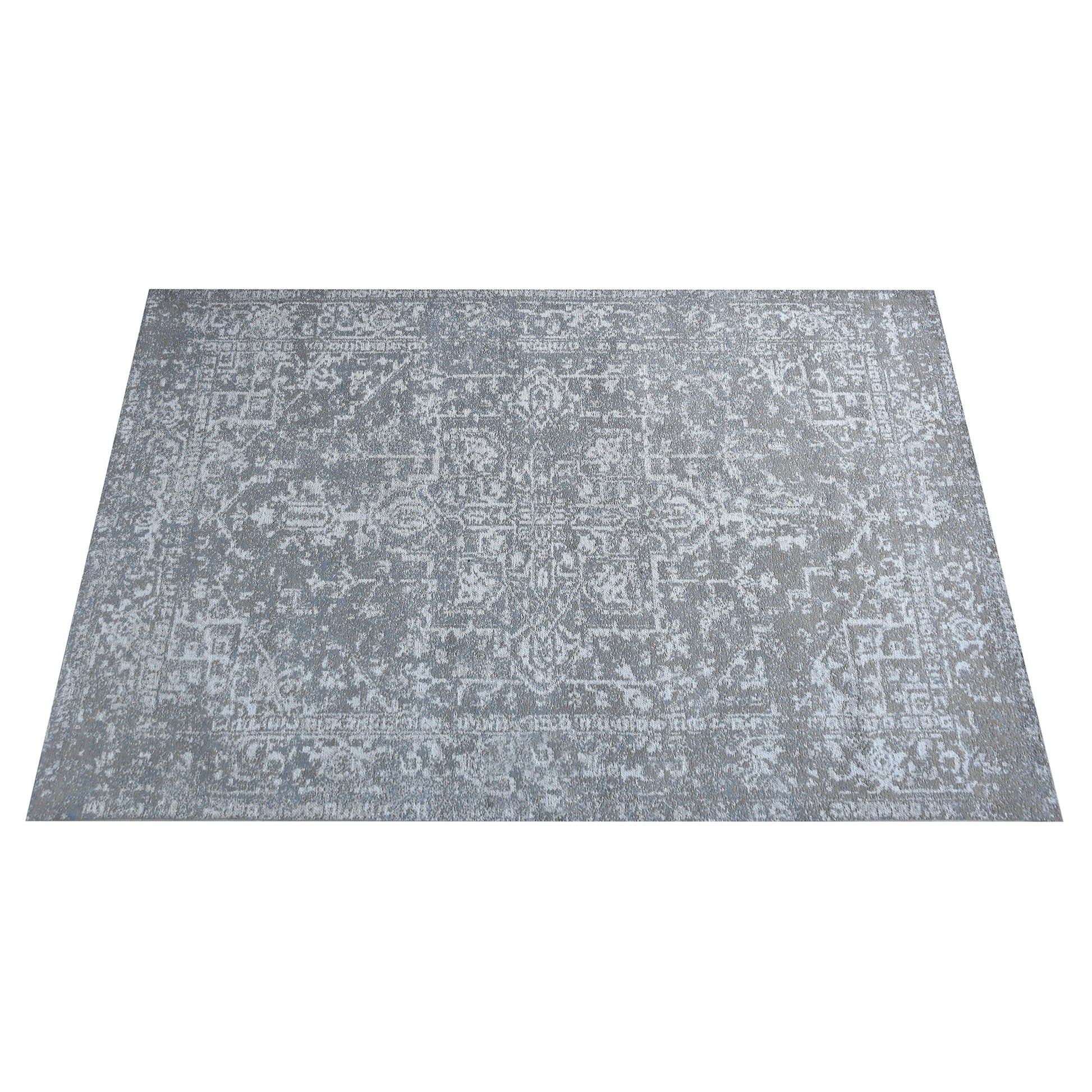 Area Rug, Bedroom Rug, Living Room Rug, Living Area Rug, Indian Rug, Office Carpet, Office Rug, Shop Rug Online, Cotton Chenille, Grey, Jaquard Durry, Flat Weave, Textured