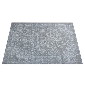 Area Rug, Bedroom Rug, Living Room Rug, Living Area Rug, Indian Rug, Office Carpet, Office Rug, Shop Rug Online, Cotton Chenille, Grey, Jaquard Durry, Flat Weave, Textured