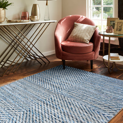 RODOS RUG - DENIM/ POLYESTER