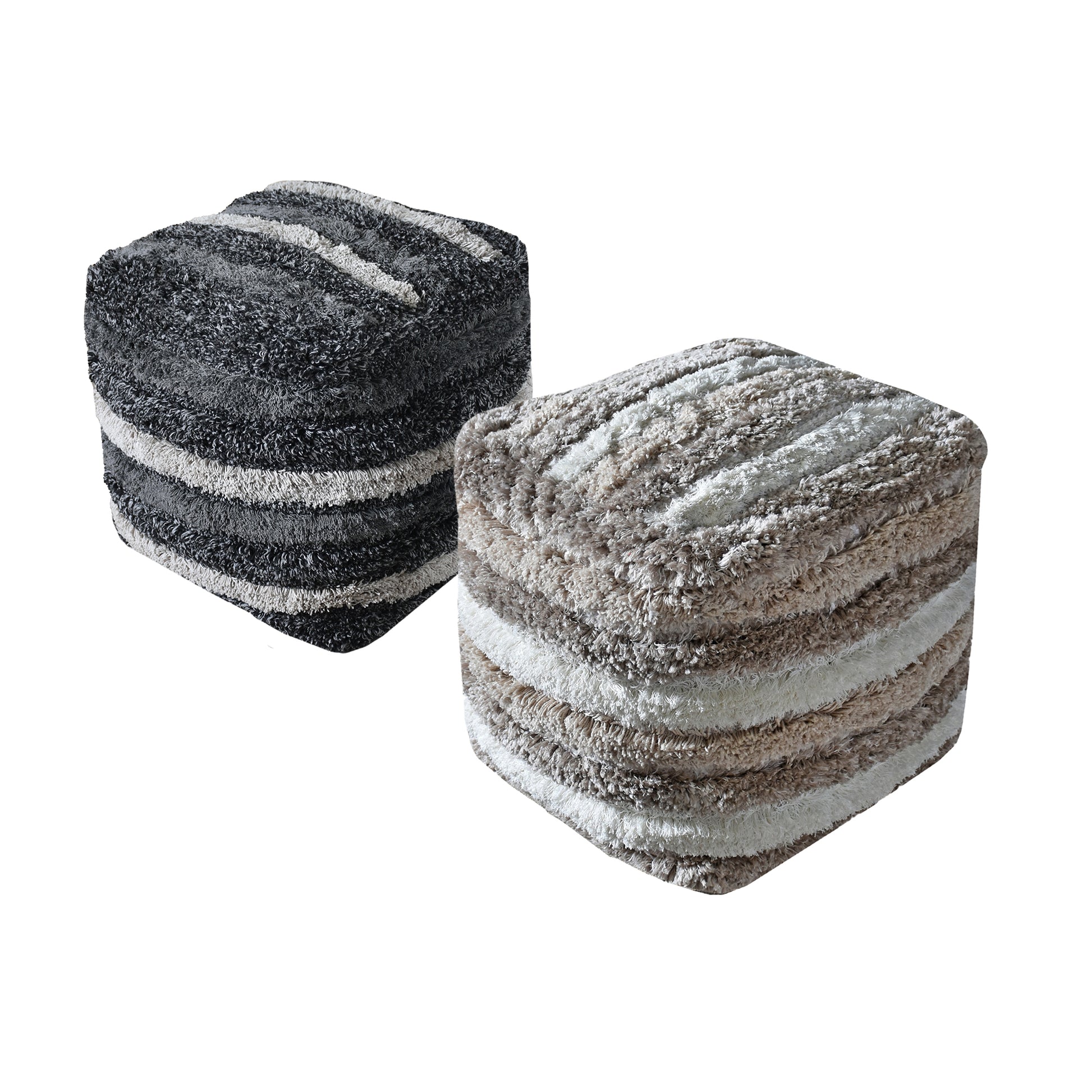 Rogen Pouf, Polyester, Bm Sn, All Cut 