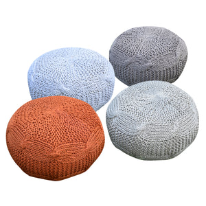 Romagna Pouf, Pet, Hm Knitted, Flat Weave 
